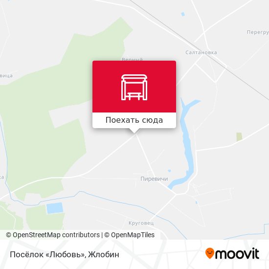 Карта Посёлок «Любовь»