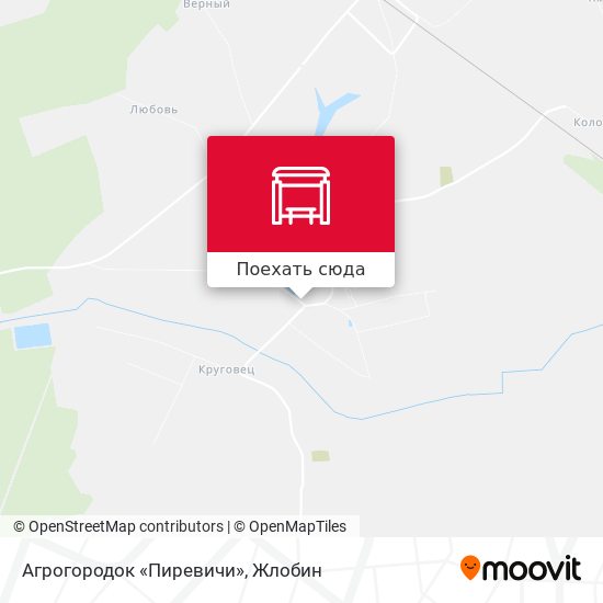 Карта Агрогородок «Пиревичи»