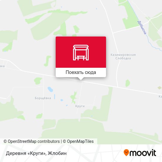 Карта Деревня «Круги»