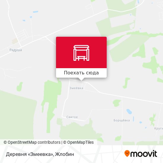 Карта Деревня «Змеевка»