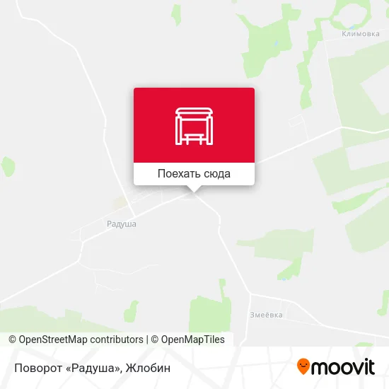 Карта Поворот «Радуша»