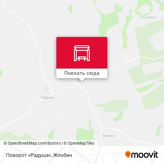 Карта Поворот «Радуша»