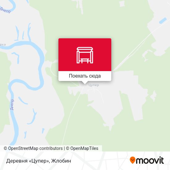 Карта Деревня «Цупер»