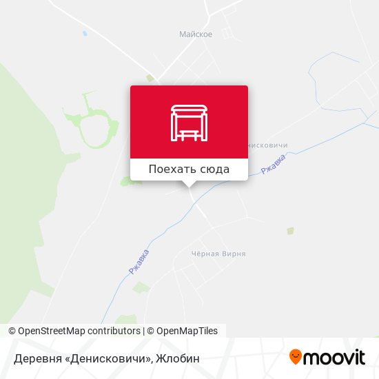 Карта Деревня «Денисковичи»