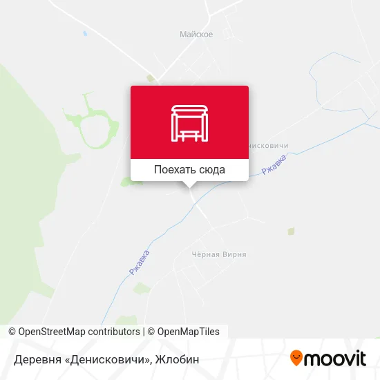Карта Деревня «Денисковичи»