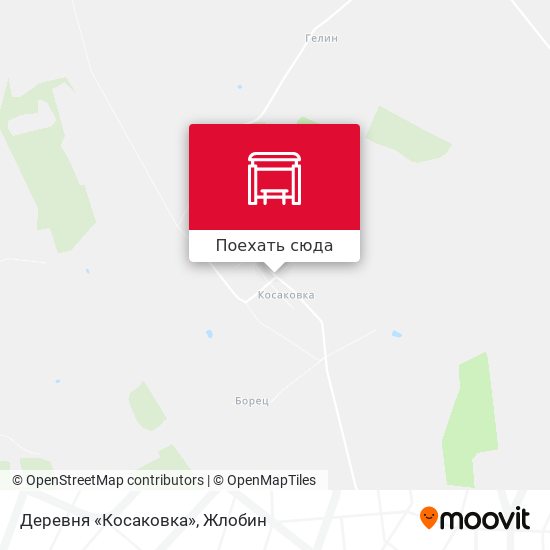 Карта Деревня «Косаковка»