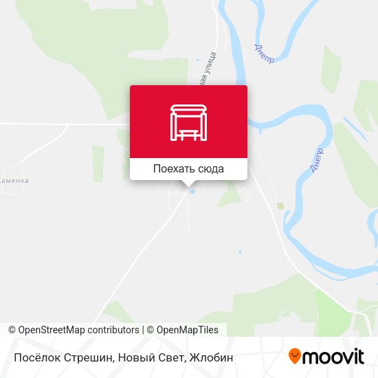 Карта Посёлок Стрешин, Новый Свет