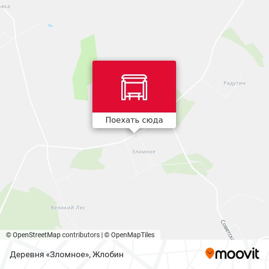 Карта Деревня «Зломное»