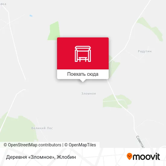 Карта Деревня «Зломное»