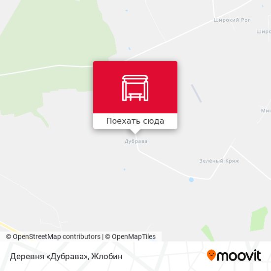 Карта Деревня «Дубрава»