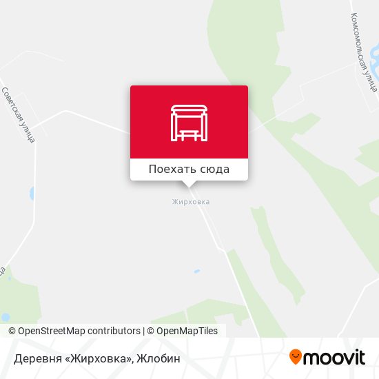 Карта Деревня «Жирховка»