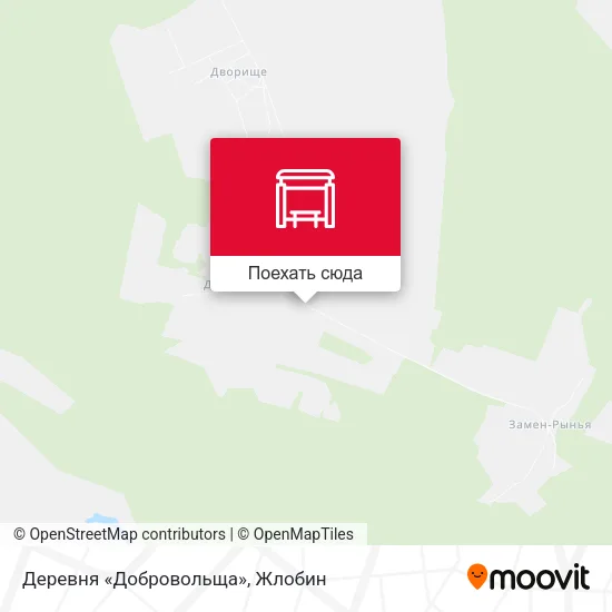 Карта Деревня «Добровольща»