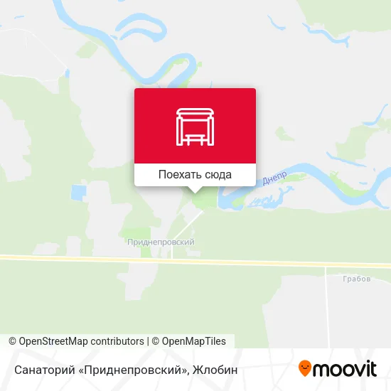 Карта Санаторий «Приднепровский»
