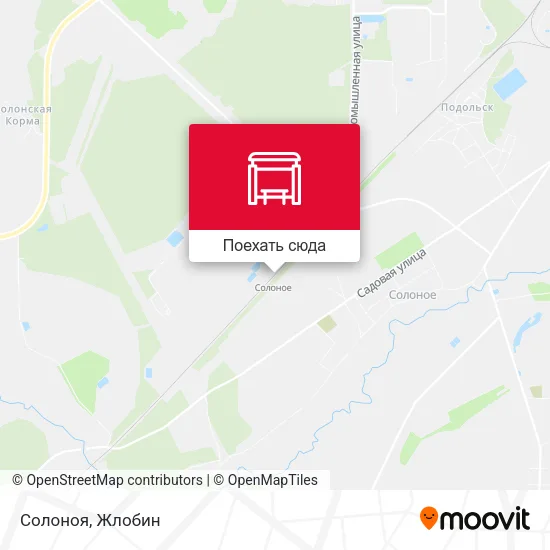 Карта Солоноя