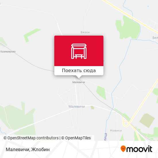 Карта Малевичи