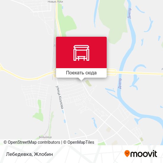 Карта Лебедевка