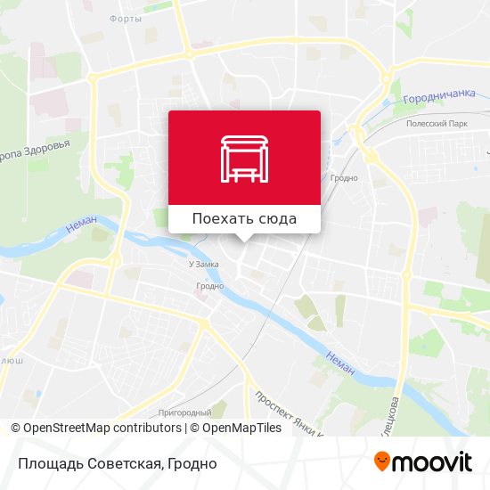 Карта Площадь Советская
