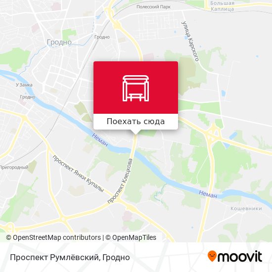 Карта Проспект Румлёвский