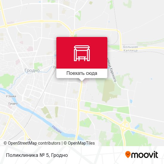 Карта Поликлиника № 5
