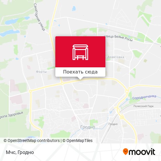 Карта Мчс
