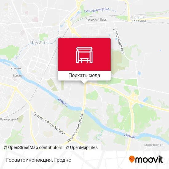 Карта Госавтоинспекция
