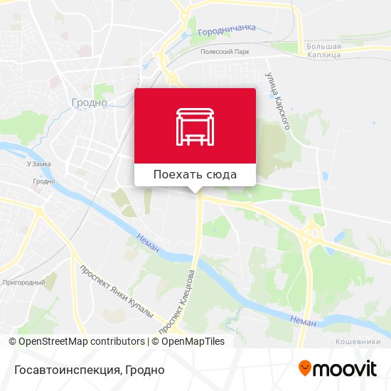 Карта Госавтоинспекция