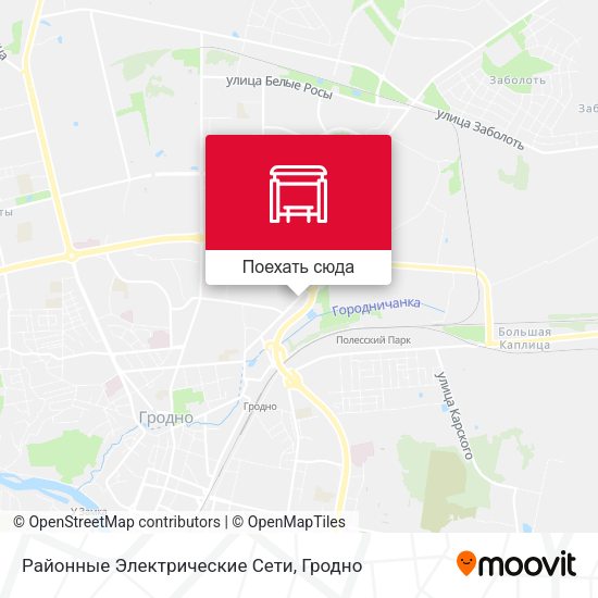 Карта Районные Электрические Сети