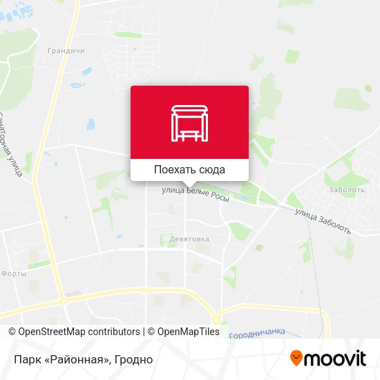 Карта Парк «Районная»