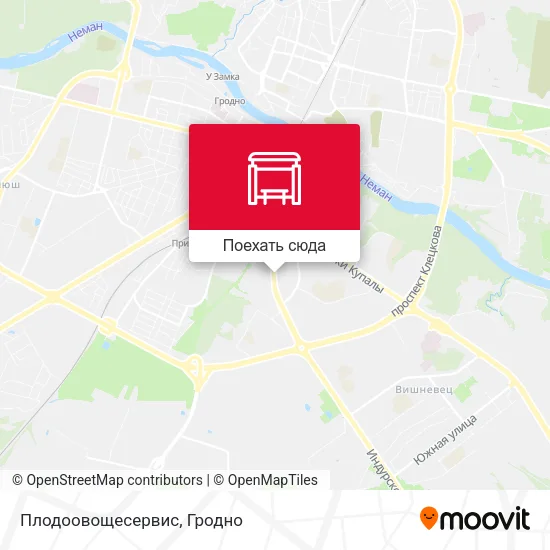 Карта Плодоовощесервис