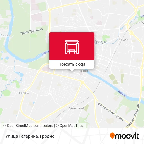 Карта Улица Гагарина