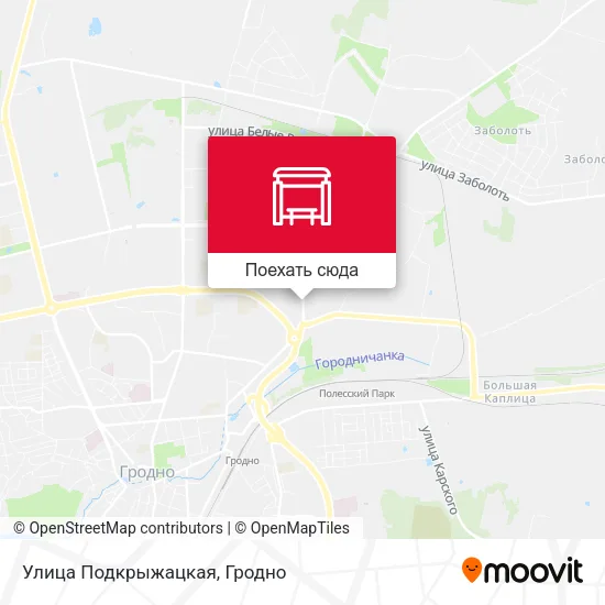 Карта Улица Подкрыжацкая