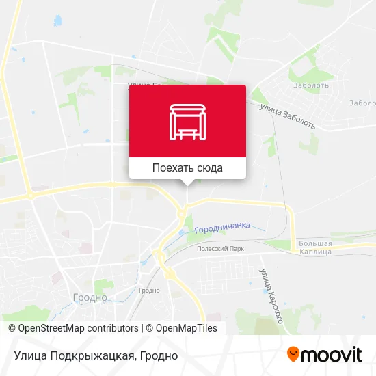 Карта Улица Подкрыжацкая