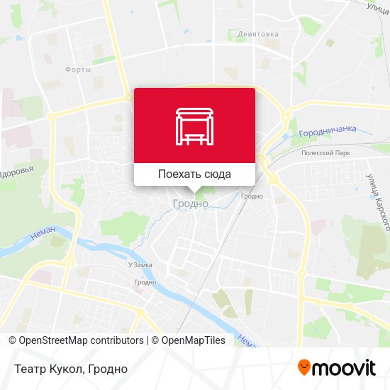 Карта Театр Кукол