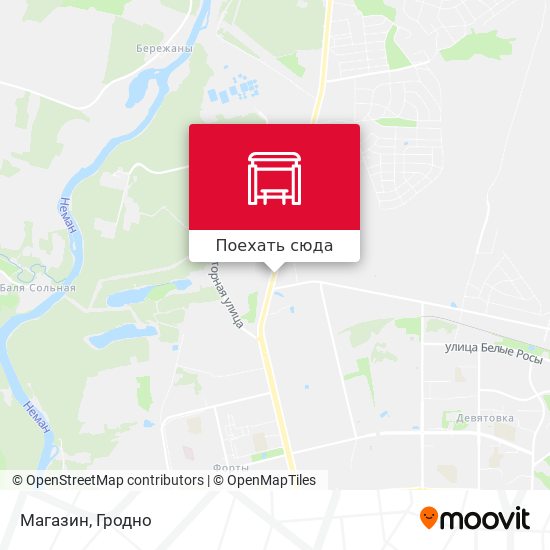 Карта Магазин