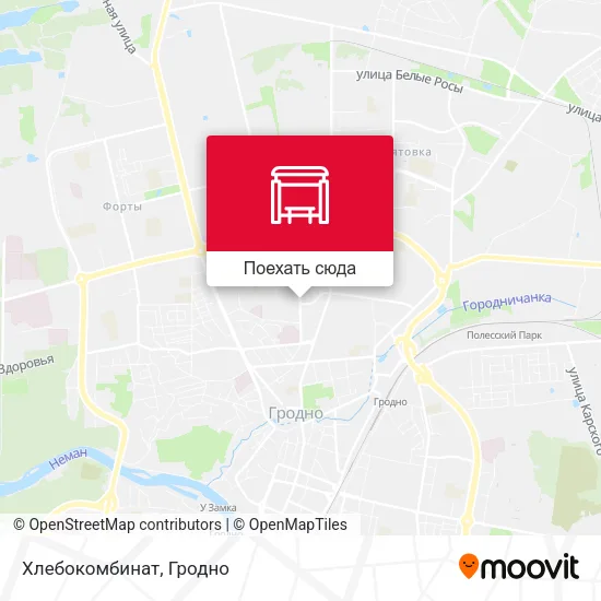Карта Хлебокомбинат