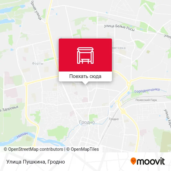 Карта Улица Пушкина
