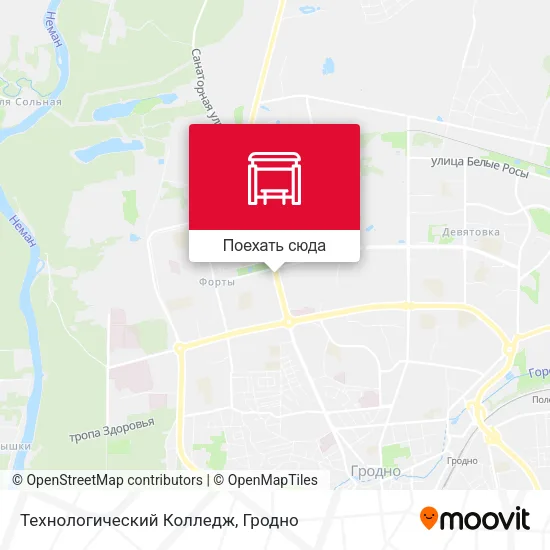Карта Технологический Колледж