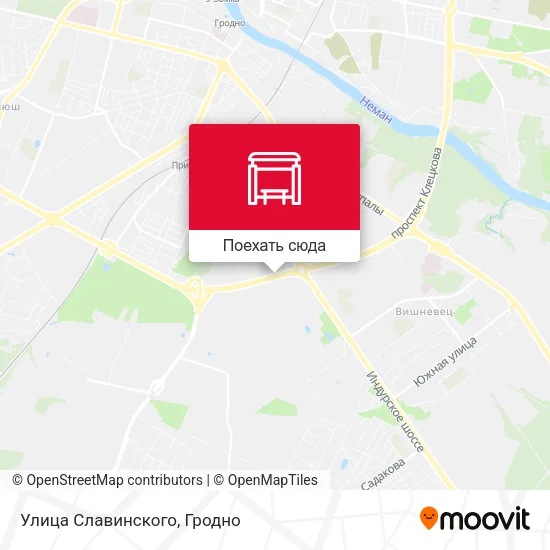 Карта Улица Славинского