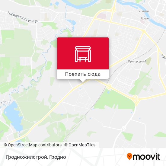 Карта Гродножилстрой