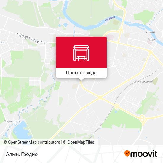 Карта Алми