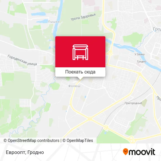 Карта Евроопт