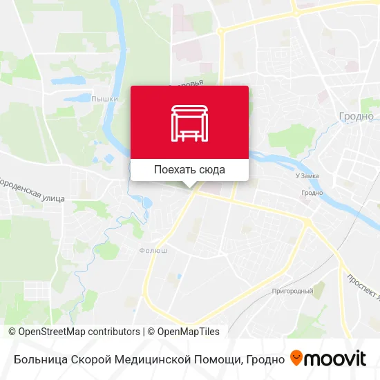 Карта Больница Скорой Медицинской Помощи