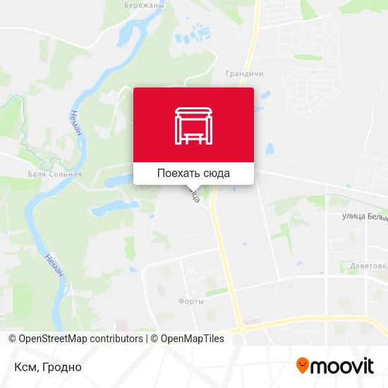 Карта Ксм