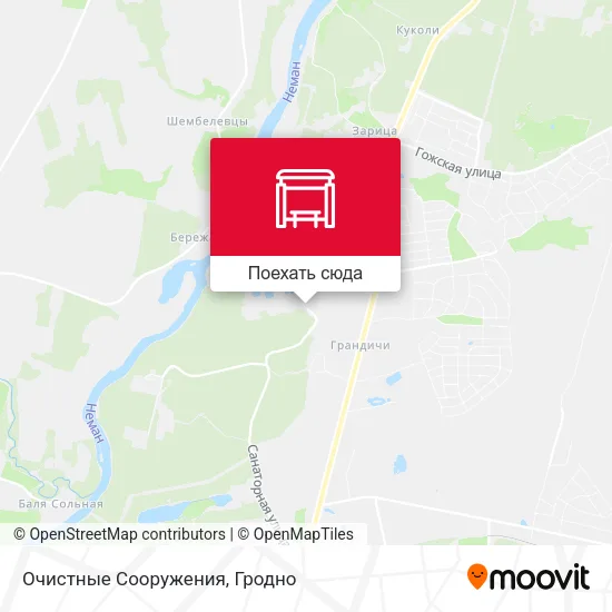 Карта Очистные Сооружения