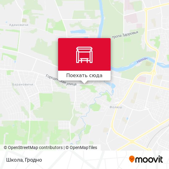 Карта Школа