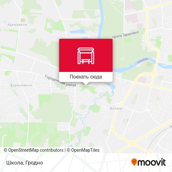Карта Школа