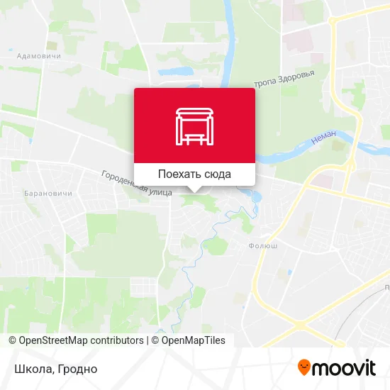 Карта Школа