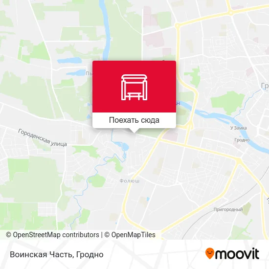 Карта Воинская Часть