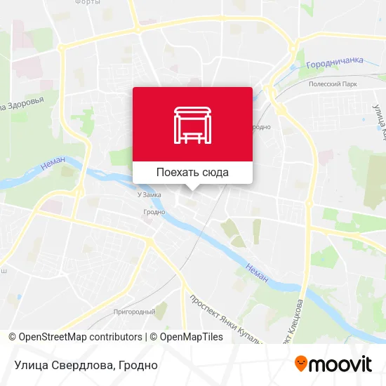 Карта Улица Свердлова