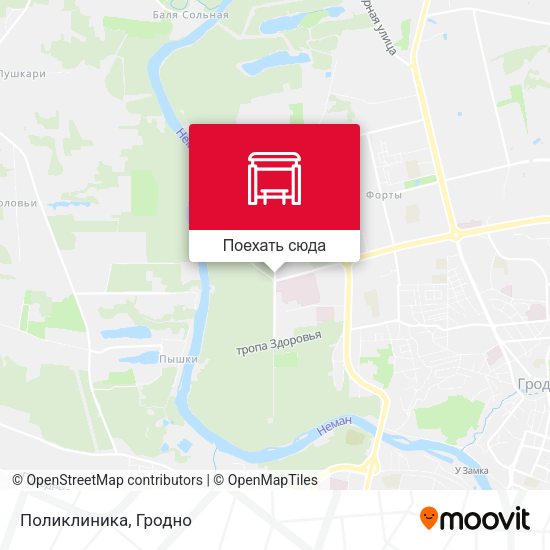 Карта Поликлиника